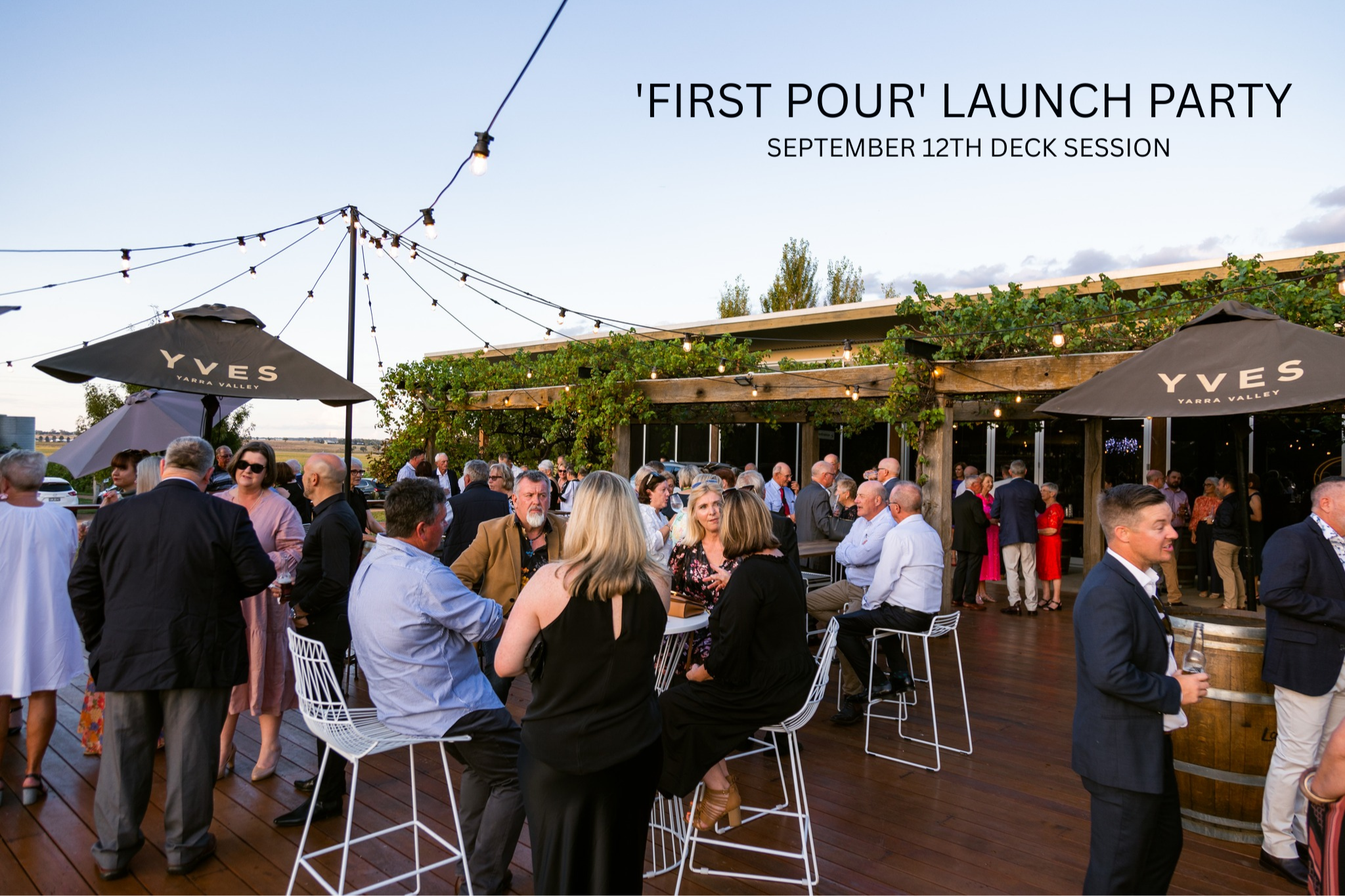 'First Pour' Launch Party - September 12th Deck Session